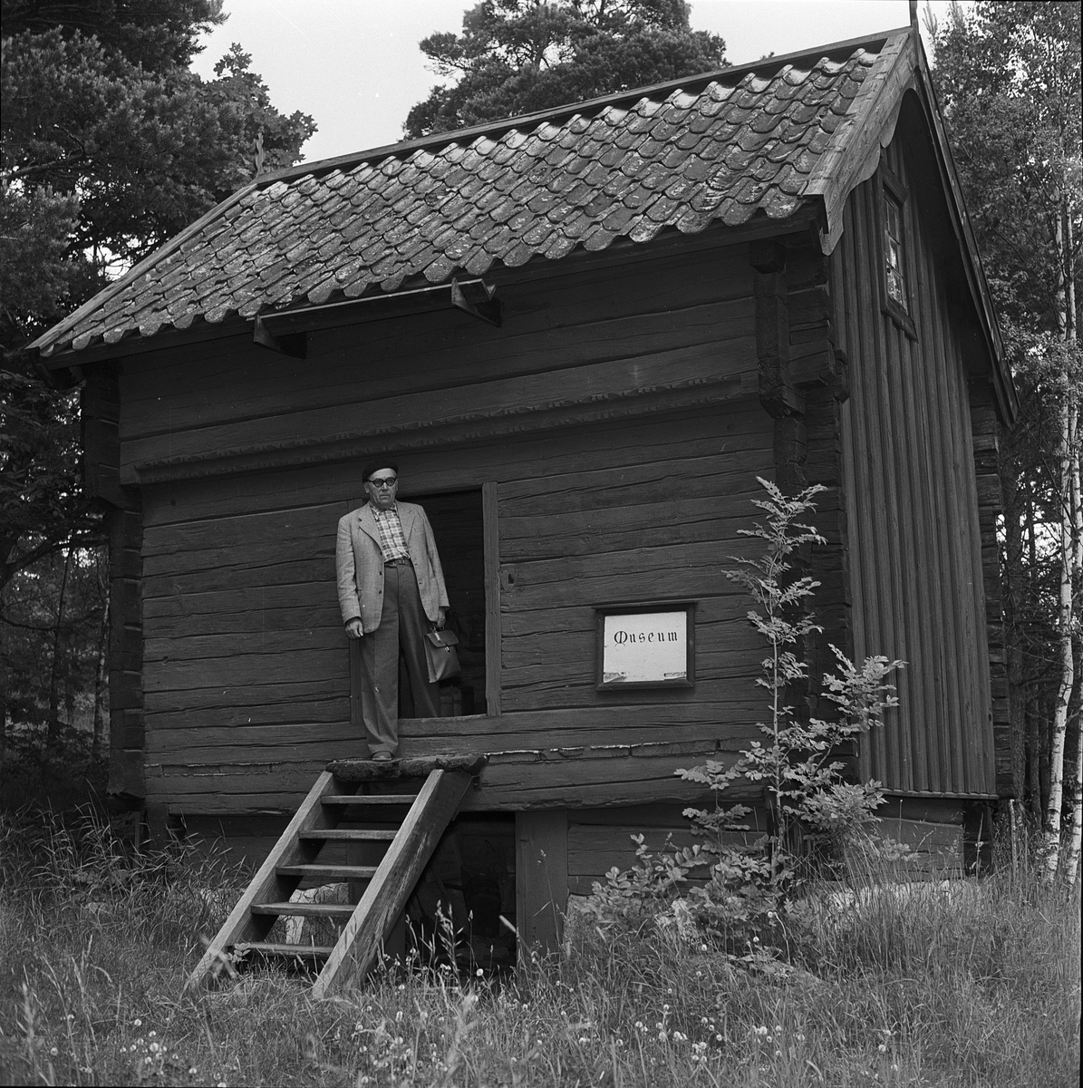 Härbre, Björklinge hembygdsmuseum, Uppland 1957
