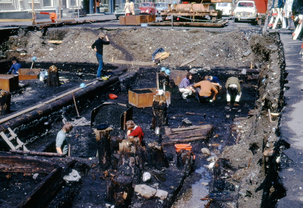 Arkeologisk utgraving i Søndre gate