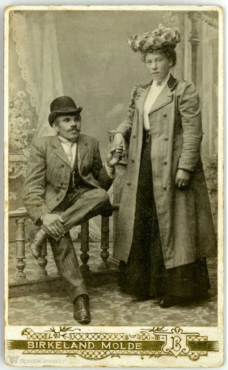 (hafbgi3iog), Iver P. Walde og Ingeborg Anna sitt bryllupsbilde fra ...