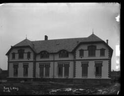 Murbygning på Bastøy. Bastøy skolehjem var i drift fra 1900 