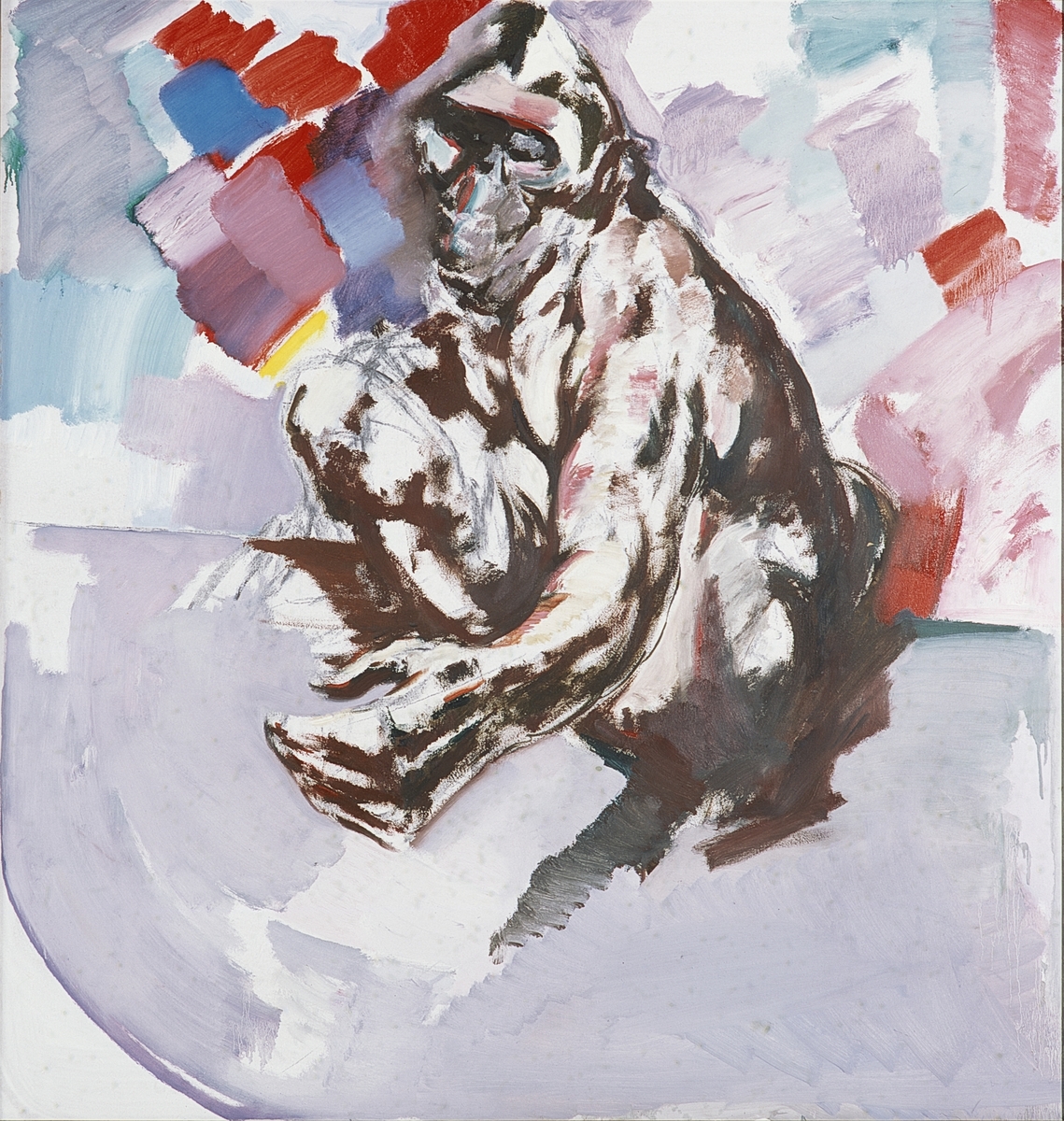 Koloristisk ape [Maleri]