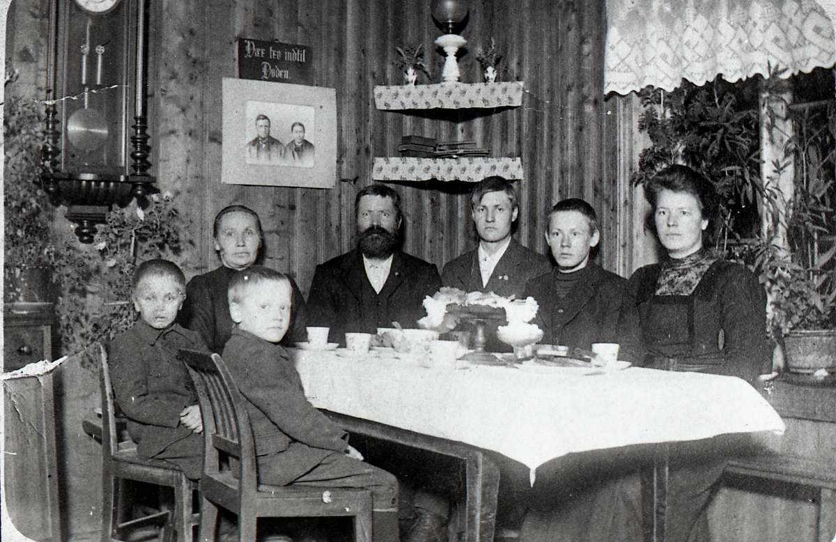 Familien på Nordåker 82/10 i Vestre Slidre.