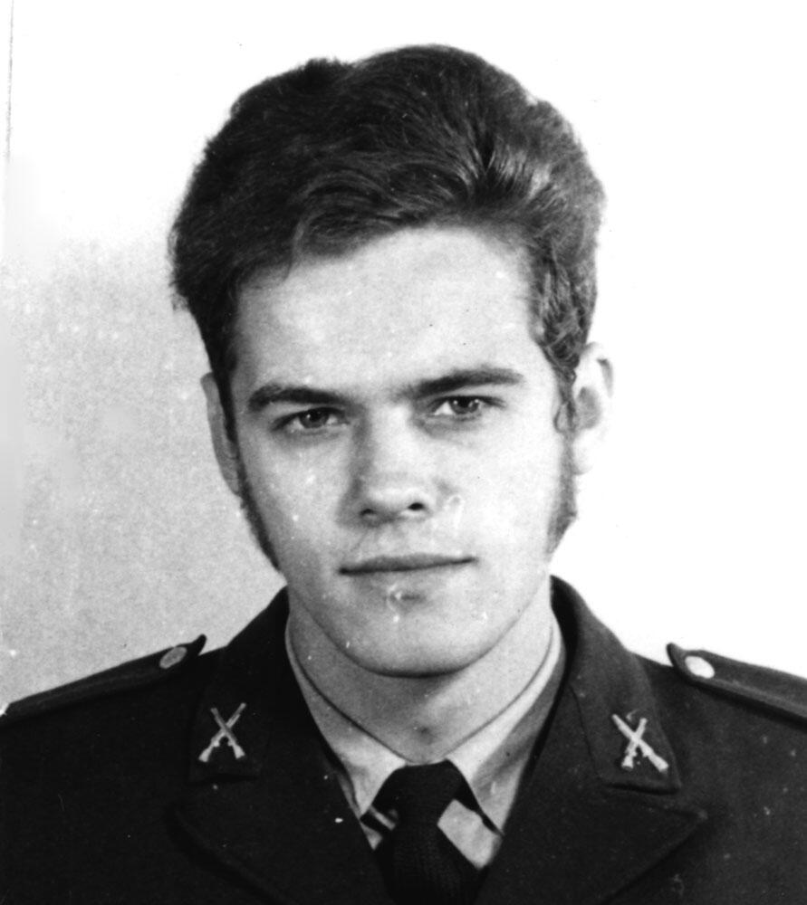 Ett ID-kort på Fransén under åren 1970-1971 vid Skaraborgs regemente P4.