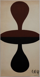 Claes Oldenburg [Utstillingsplakat]