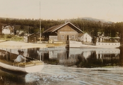 Postkort, Lillehammer brygge, Dampskipsbrygge, mjøsbåt, D/S 