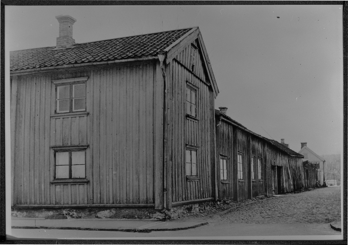 Reprofotografi av Solgatan – Drottninggatan, kv Solen. Ca 1930-40-tal.