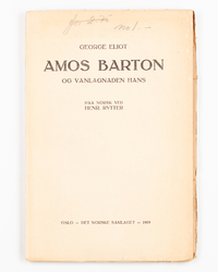 Elito, G.: Amos Barton og vanlagnaden hans