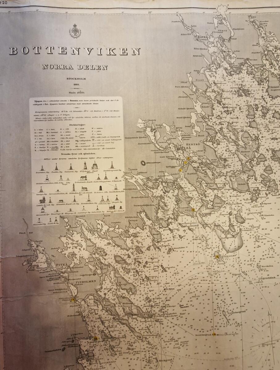 Bottenviken, Norra delen, Stockholm 1880.