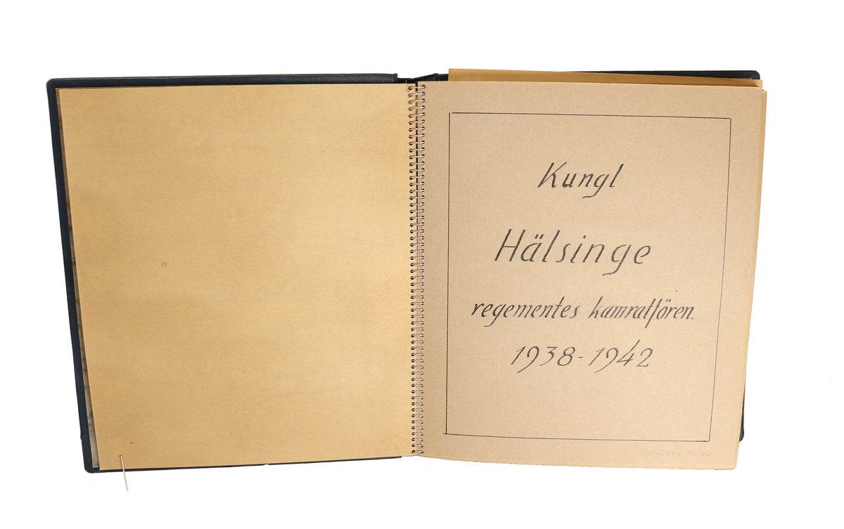 Kungl. Hälsinge regementes kramratförening 1938-1942.