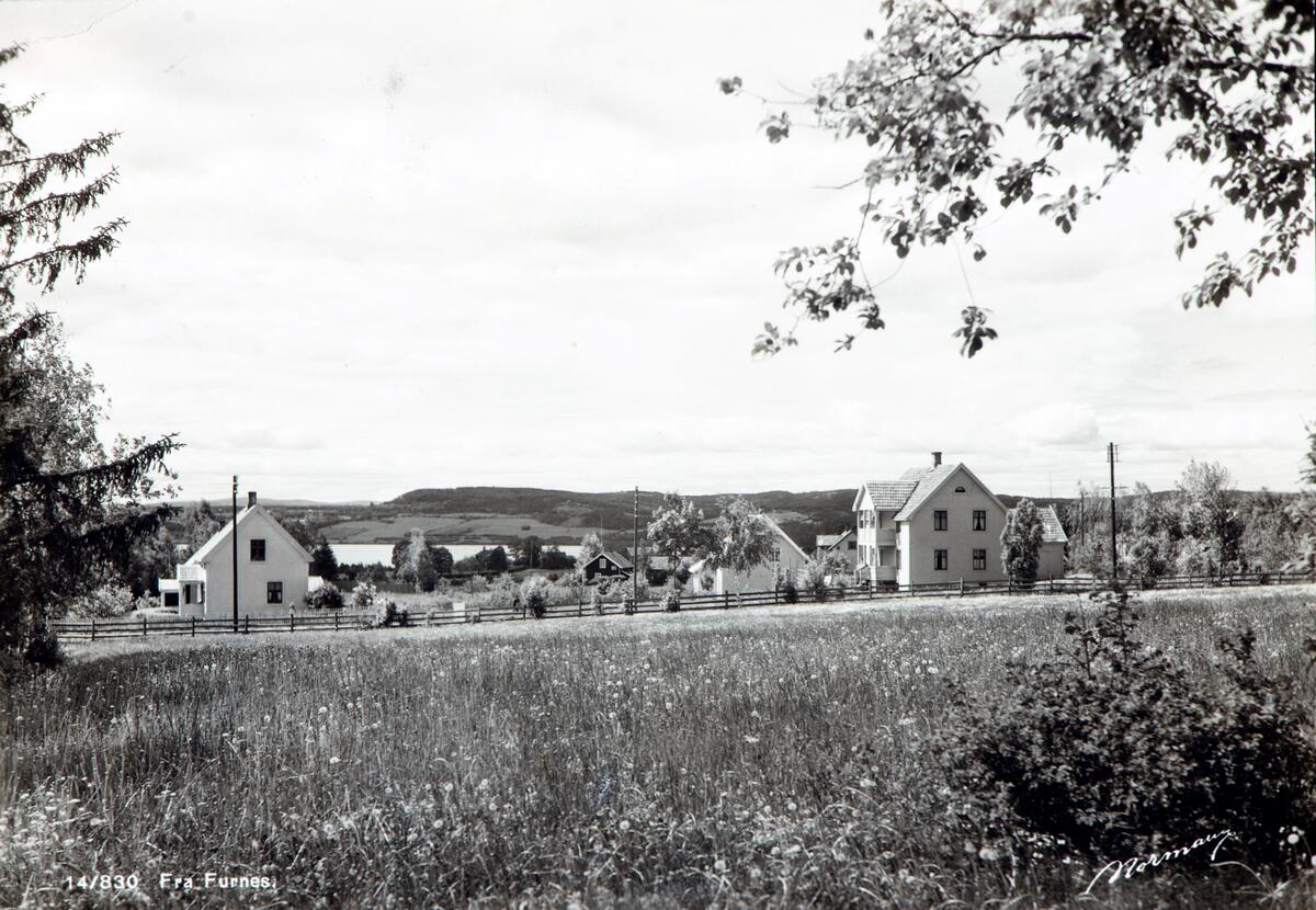 Postkort, Hamar, Ajer/Storhamar, eneboliger i tidligere Furnes kommune fra før kommuneutvidelse,