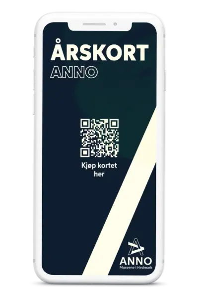 Mobiltelefon med grafisk element på skjermen