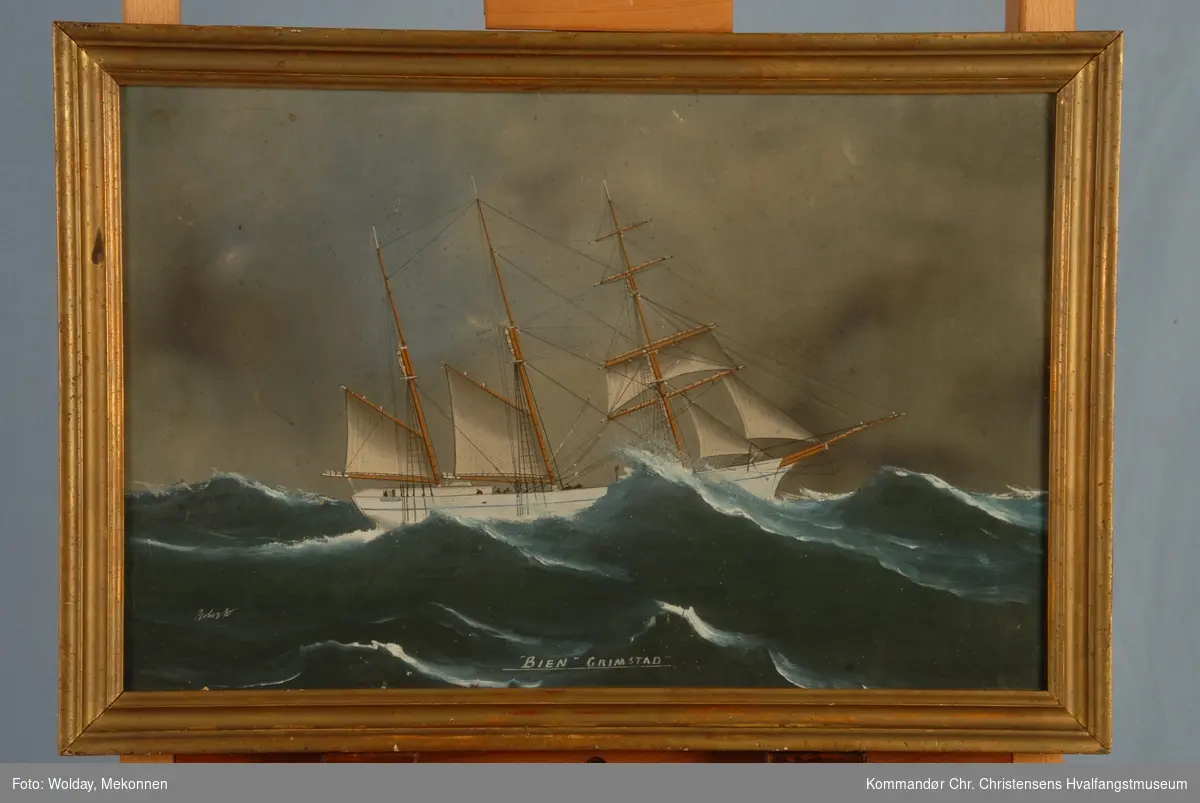 Skonnertskip BIEN av Grimstad