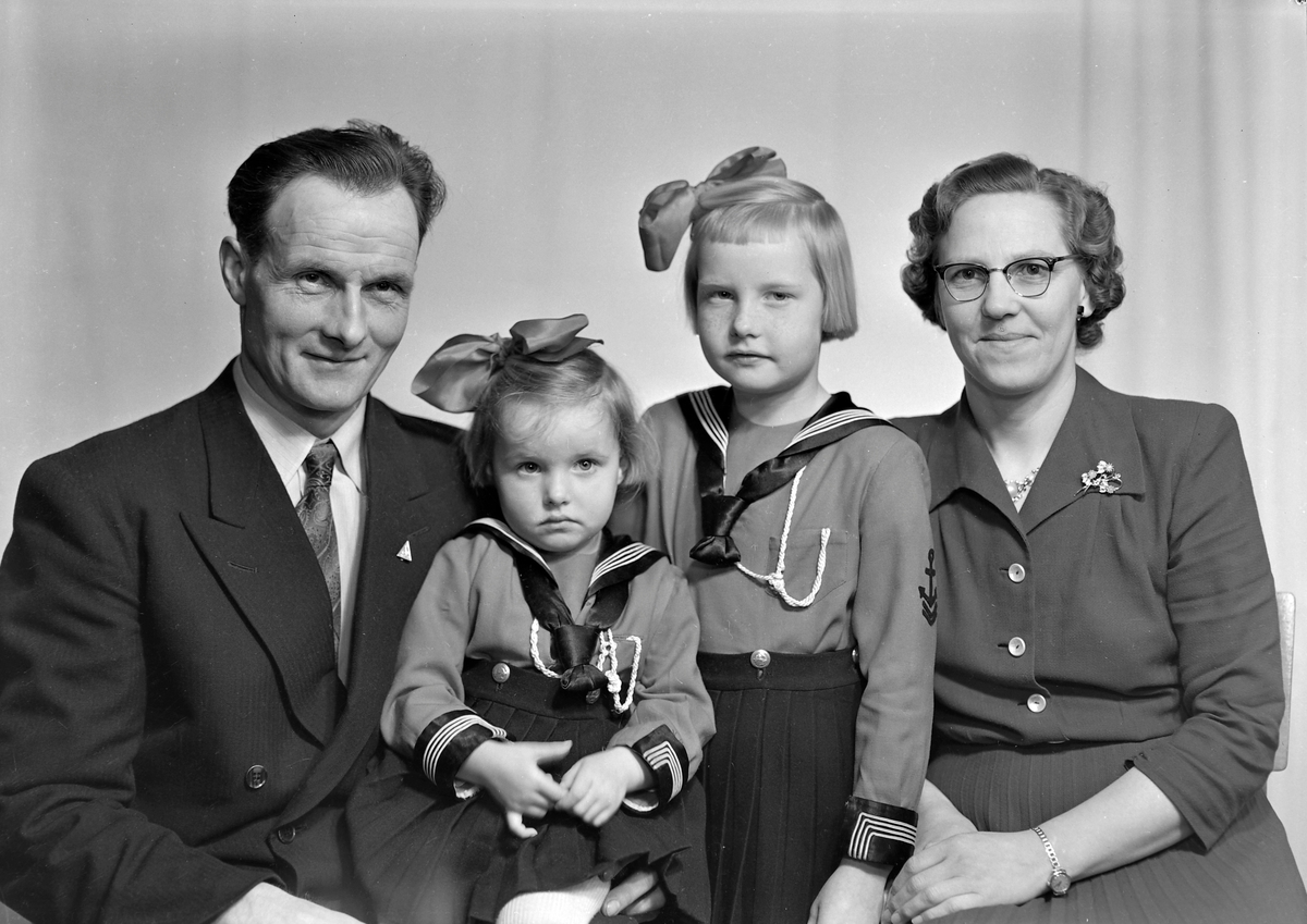 Kristian Almås med familie