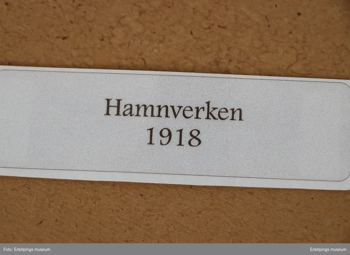 Hamnverket 1918.
