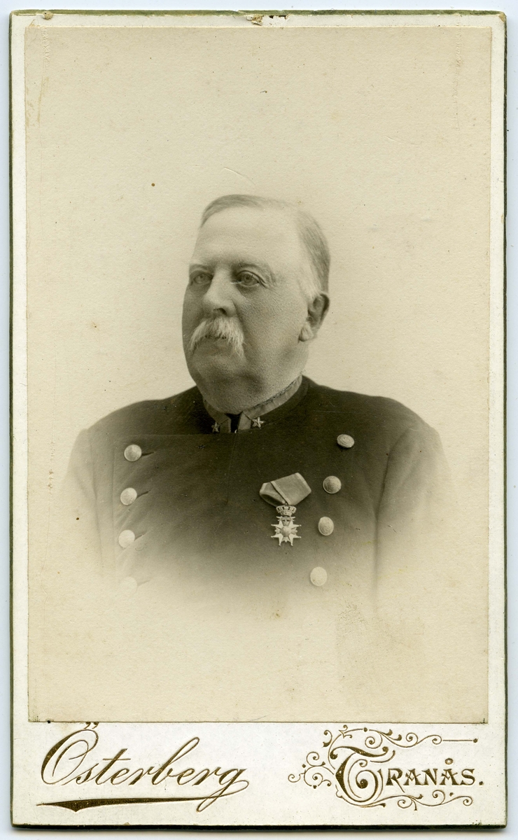 Porträtt på Sten Charles Emil Hjalmar von Heland.