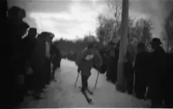 Norgesmesterskapet på ski 1951. 17 km. ble arrangert delvis 