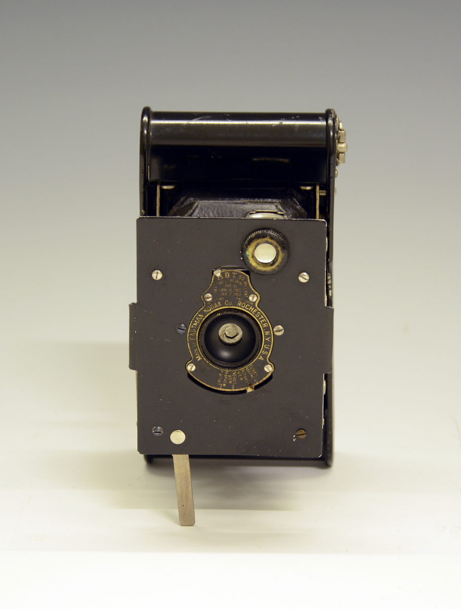 Foldekamera, merke Kodak Vest Pocket Autographic ("The Soldier's camera").