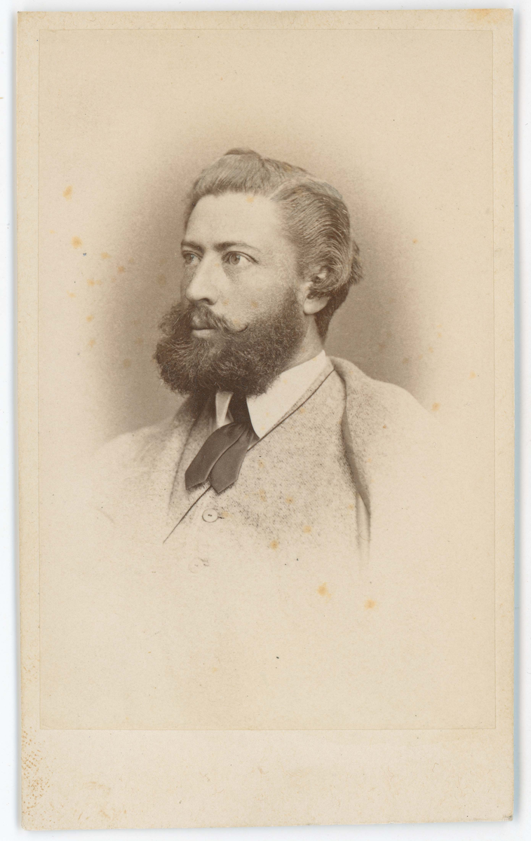 Porträtt på Ernst Lind af Hageby, Stockholm.
