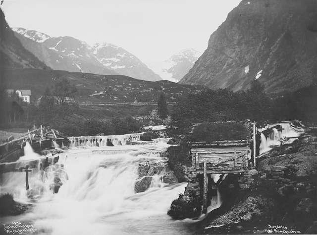 Prot: Hardanger - Sundalen med Bondhus bræ 1906