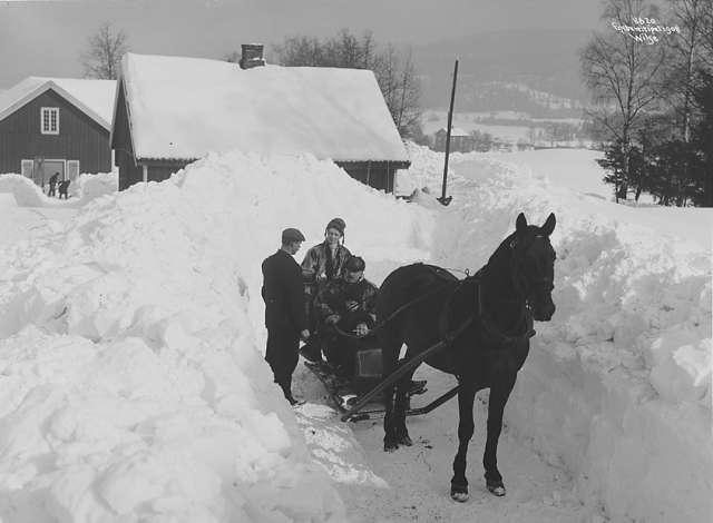 Prot: Brekke Bruk Veiparti høi sne 18/3 1908