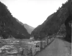Prot: Odda - Veien til Laatefos 1909