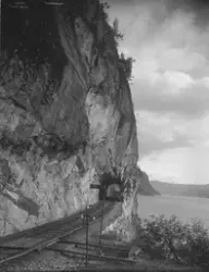 Prot: Vossebanen - Tunel ved Stanghelle 1909