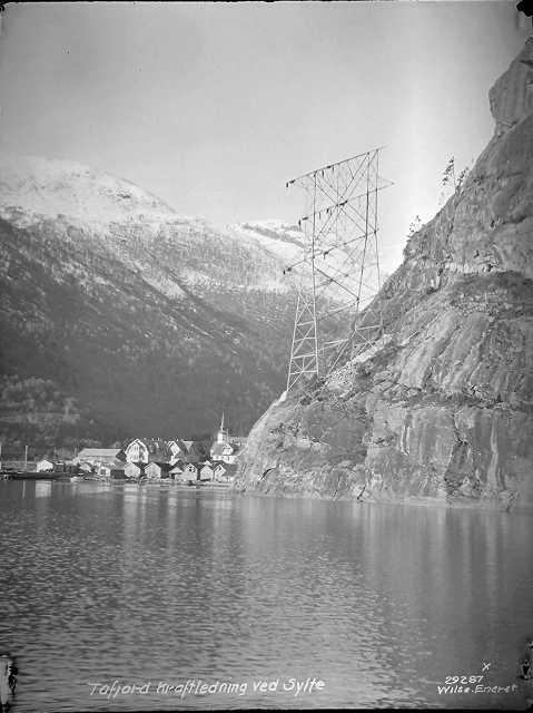 Prot: Tafjord kraftstation, ledninger