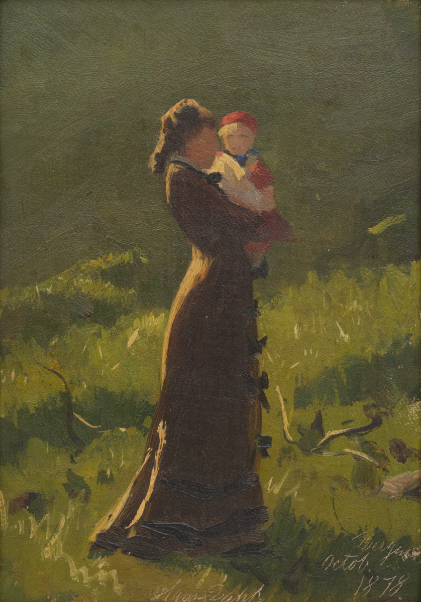 Mor og barn [Maleri]