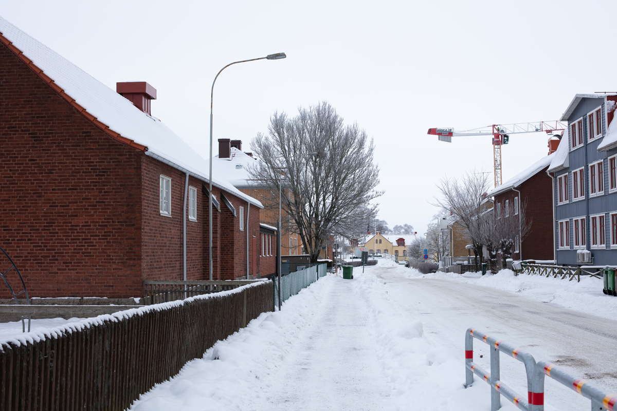 Vänersborg, Residensgatan. Norra skolan