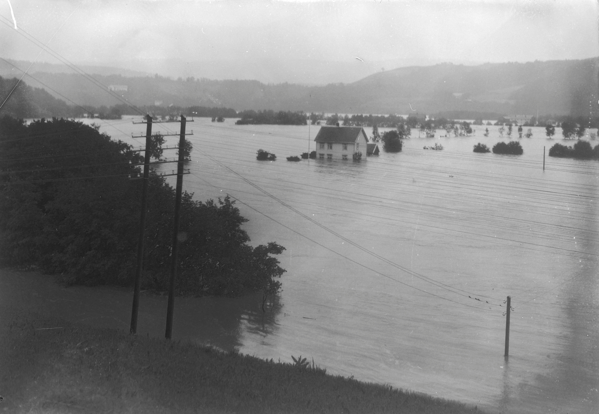 Fra flommen i Gaula i 1940