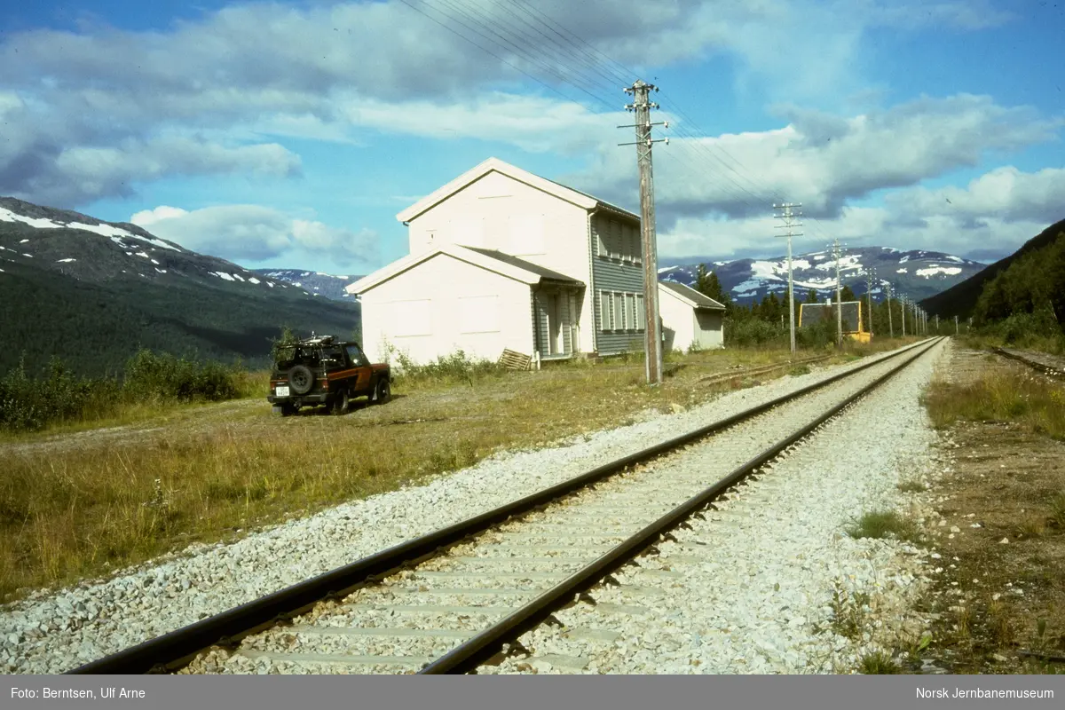 Krokstrand tidligere stasjon på Nordlandsbanen