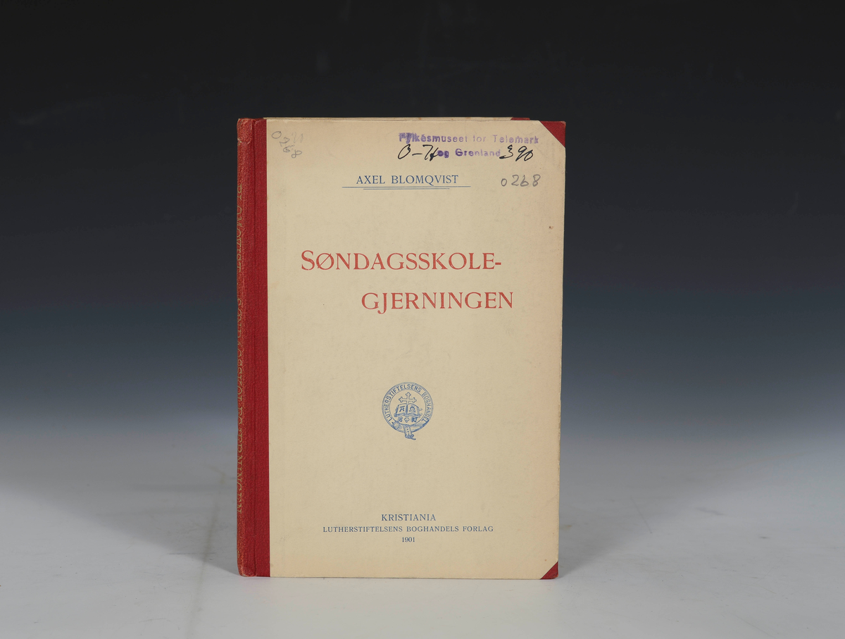 Blomquist, Axel. Søndagsskolegjerningen. Kr.a. 1901.