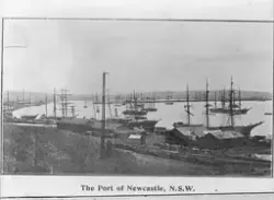 Newcastle havn i New South Wales, Australia