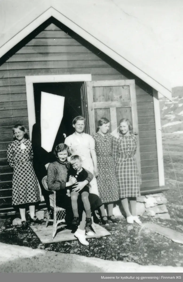 Kamøyværhøgden. Hyttetur til Roald Aaseggs hytte. 1938.