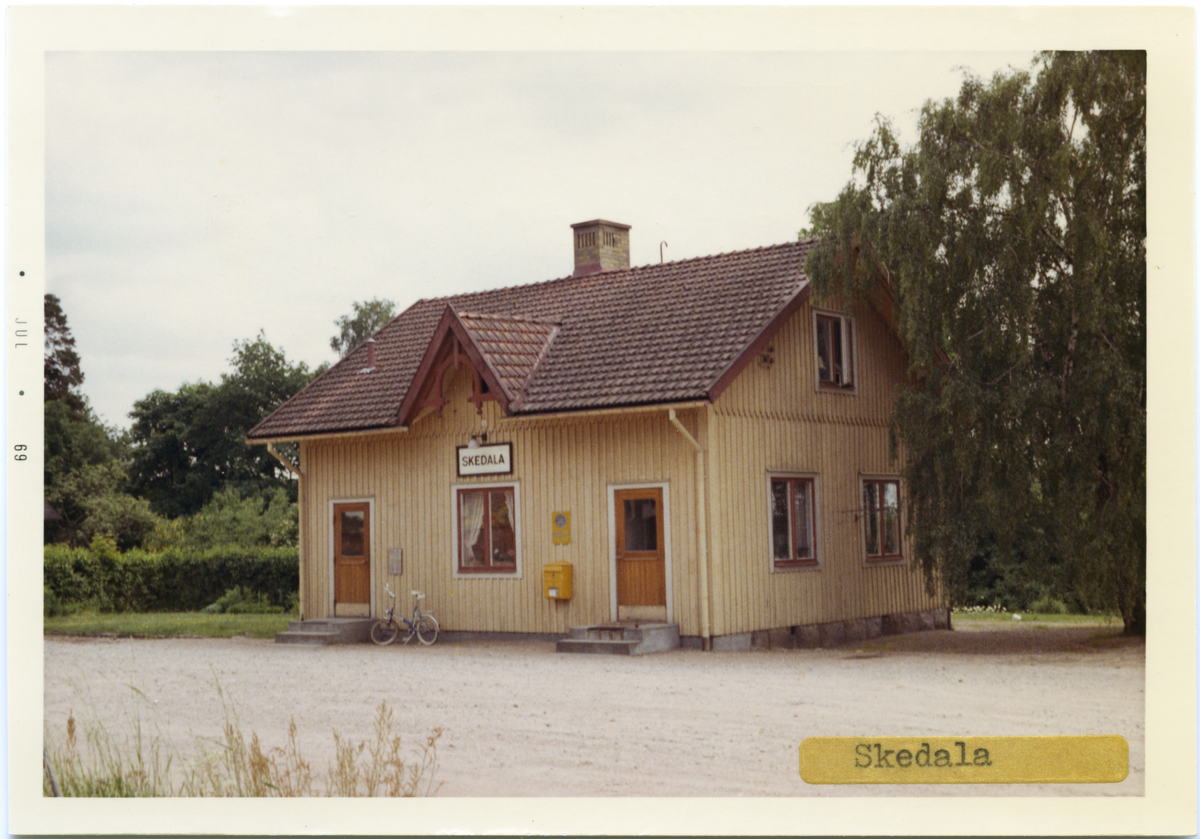 Skedala station byggd år 1889