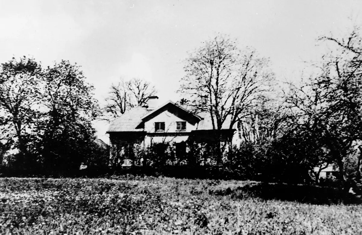 Herrängens gård från sjösidan 1928.