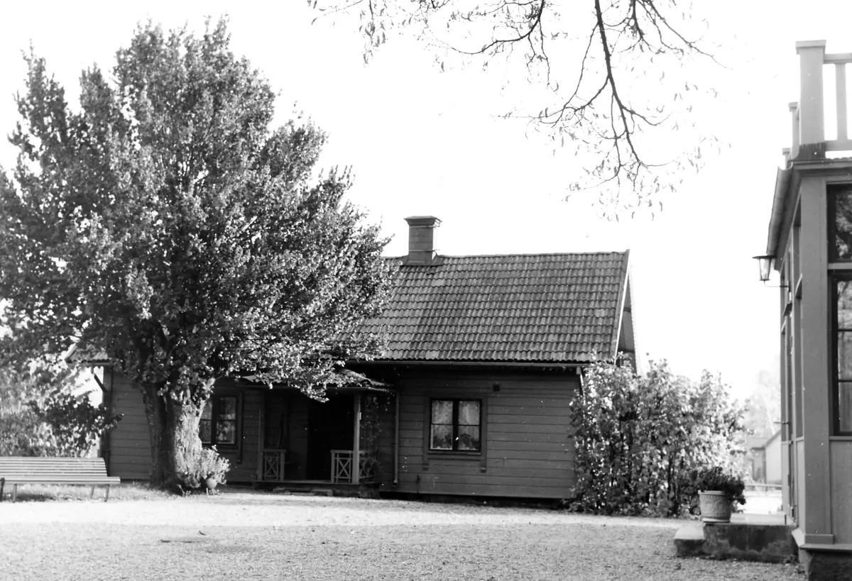 Södra flygeln till Herrängens gård 1972. 
Fotograf Stig Jonsson.