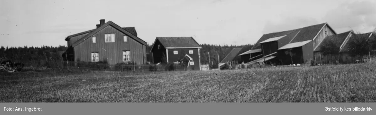 Gården Brenne søndre  i Varteig 1937. Klokkergård.