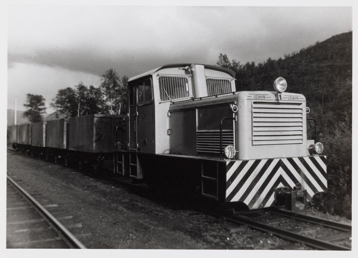 Statens Vegvesens disellokomotiv på Sulitjelmabanen