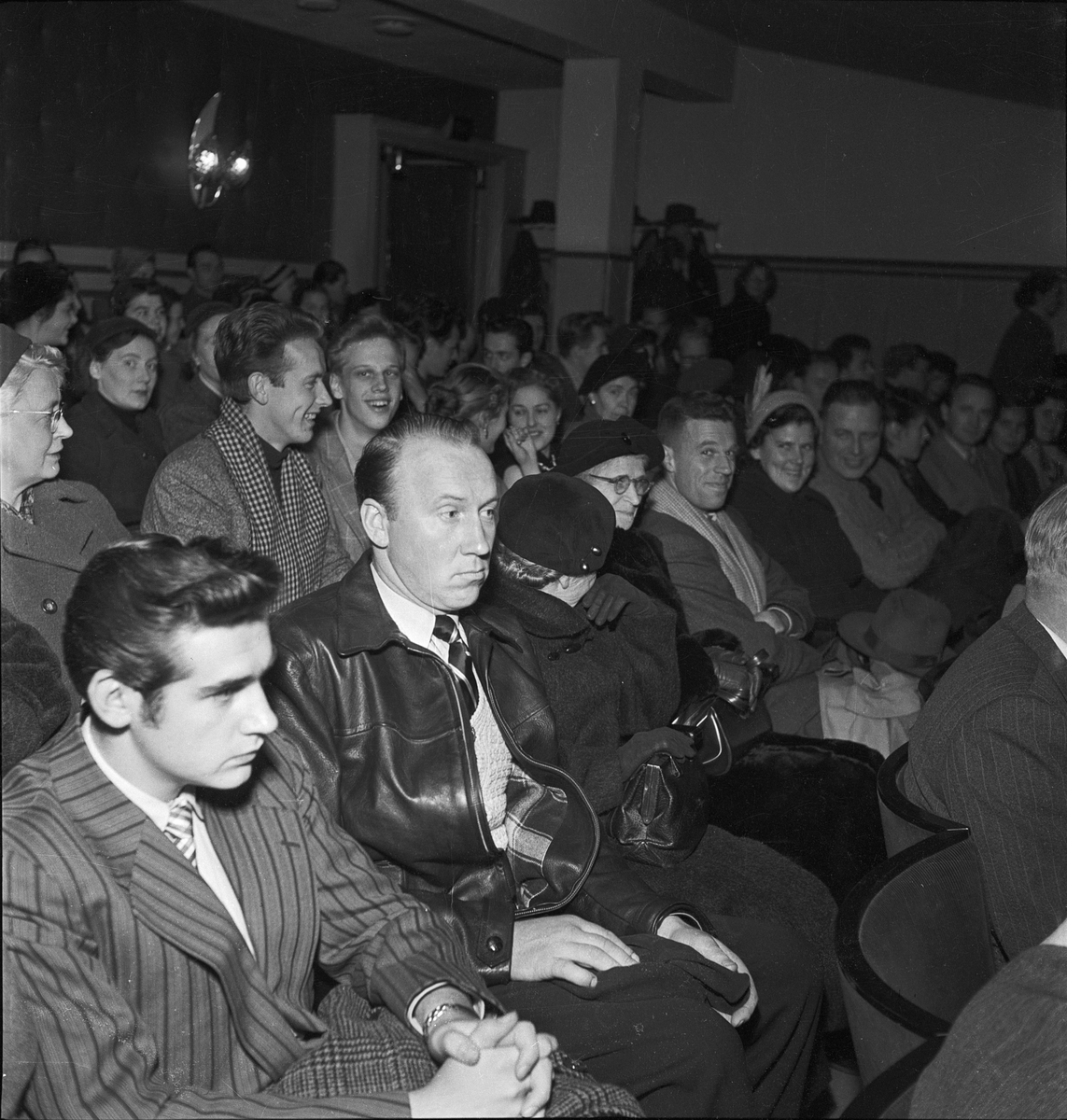 Publik, Skandia-Biografen, Uppsala 1953