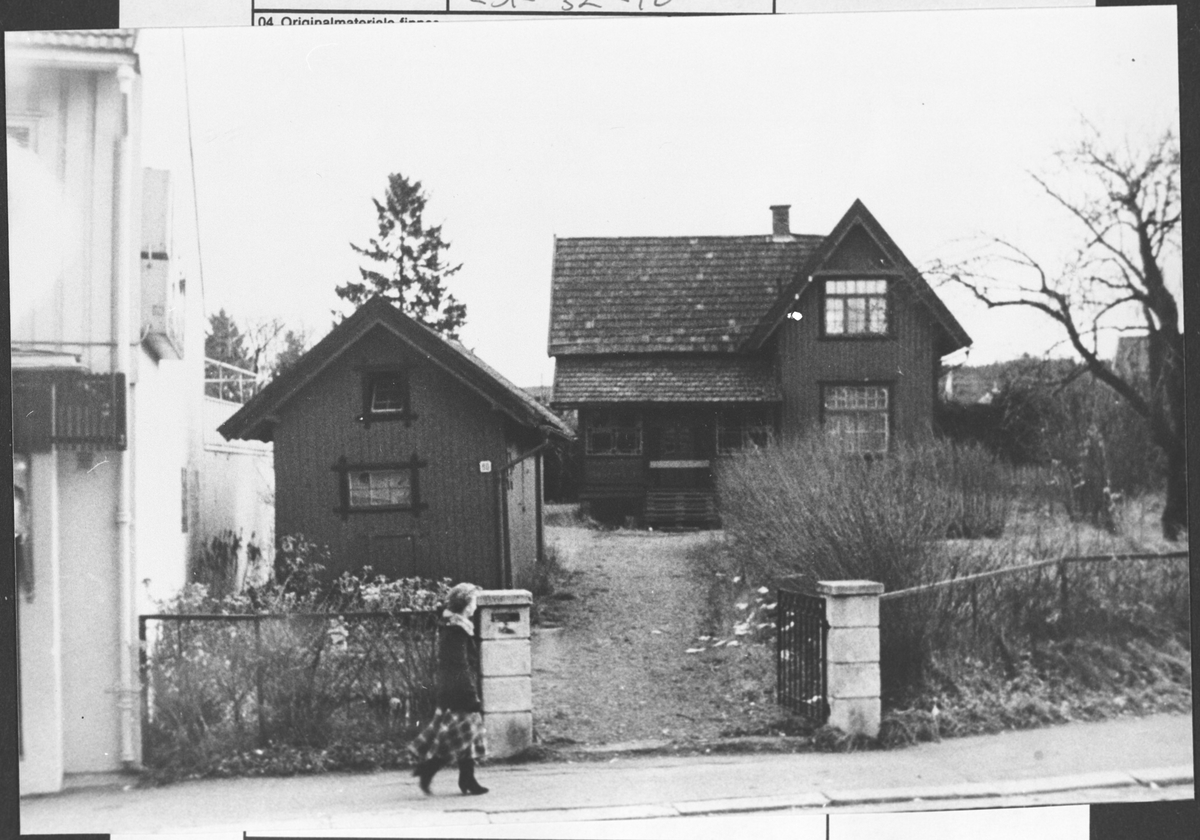 Elektriker Sigurd Hansens hus i Strømsvn.