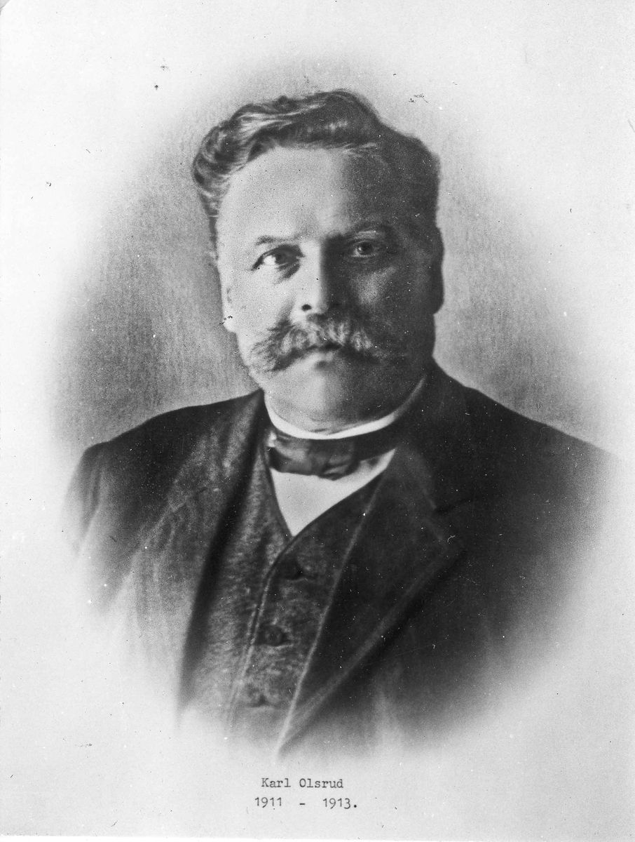 Karl Olsrud, ordfører 1911-13.