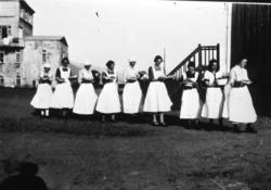 Jonsokfeiring på Opdøl Sykehus.