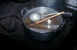 Olsok på Romsdalsmuseet i 1996. .Aktører fra Vistdal bondekv