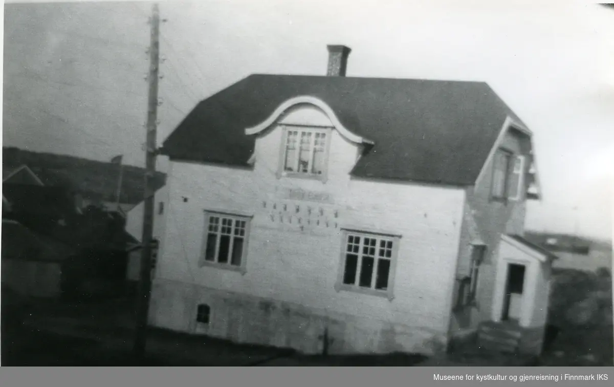 Den nye Telegrafstasjonen i Gamvik 1930.