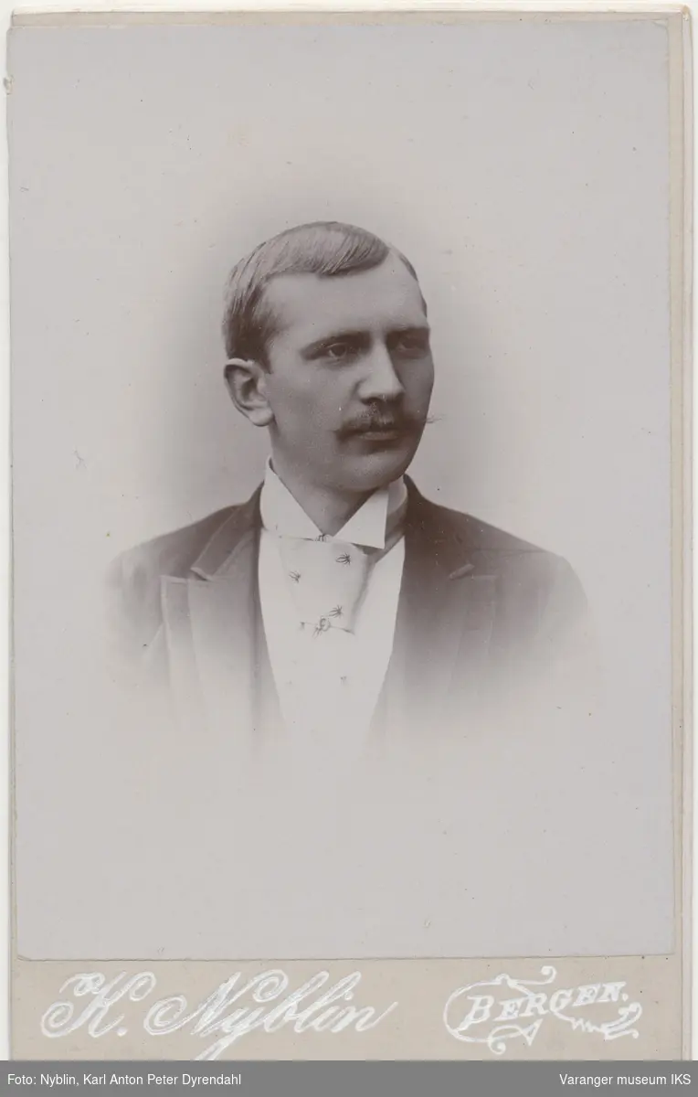 Portrett, Hemming Lauritz Brodtkorb, 1893