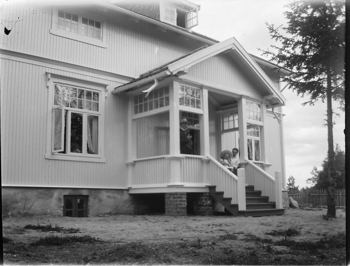 Hamar, Wergelands gate 22, distriktsingeniør Brodtkorbs villa, oppført på begynnelsen av 1900-tallet i kvartal 144. Tegnet av ingeniør A. Halvorsen.