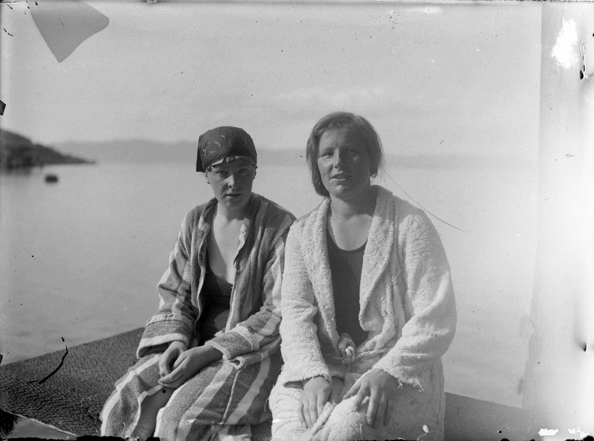 Fra svømmestevne i 1921