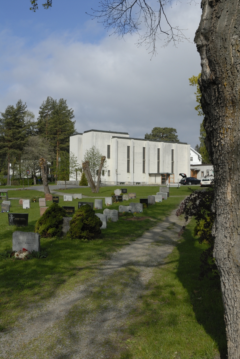 Hamar krematorium, arkitekt Rolf Prag. 