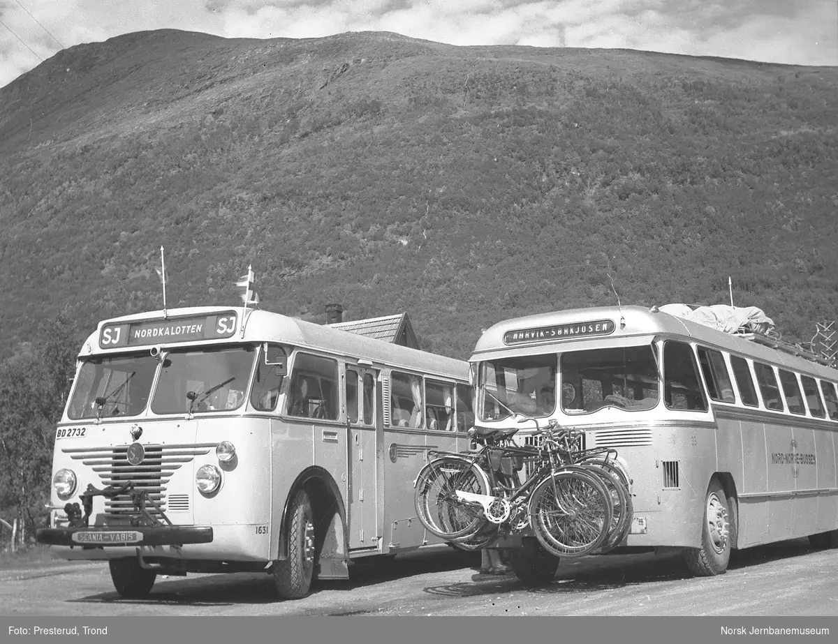 Nord-Norge-bussen trolig på Nordkjosbotn med korresponderende buss til Kilpisjärvi